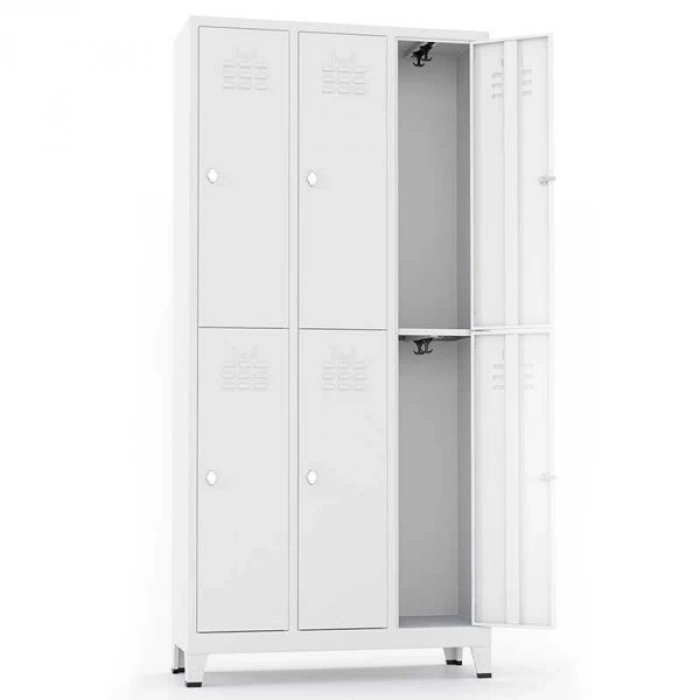 Metal Soyunma Dolabı 6 kapılı 97 x 37 x 198h