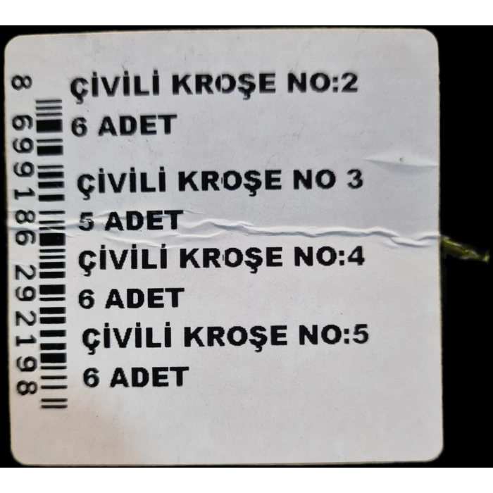 MULTİPACK KROŞE SETİ (ÇİVİLİ KROŞE)