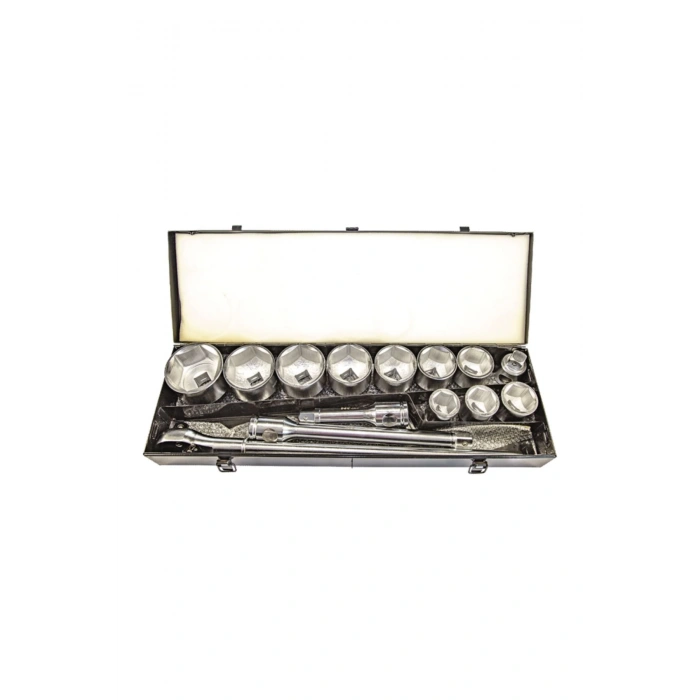 NT Tools NCSET1 16 Parça 1 Altı Köşe CR-V Lokma Set