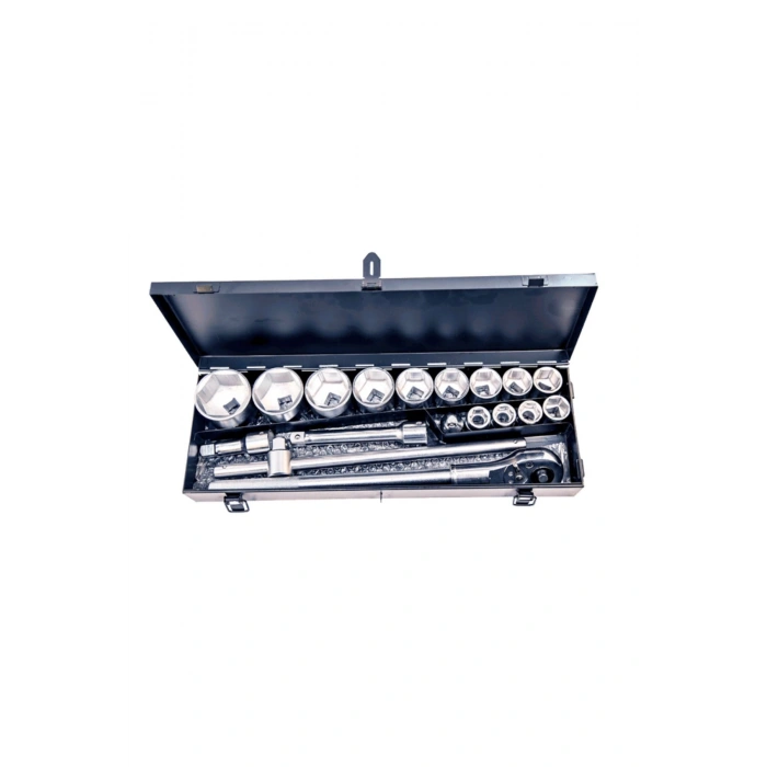 NT Tools NCSET34 19 Parça 3/4 Altı Köşe CR-V Lokma Seti