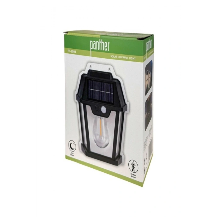 Panther PT-2991 Solar Led Duvar Lambası