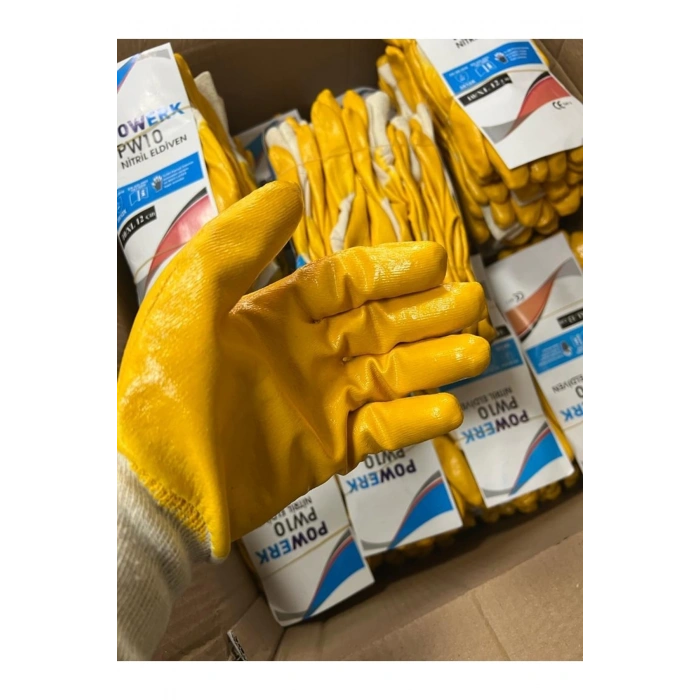 Powerk Pw10 Nitril Eldiven (12Lİ)