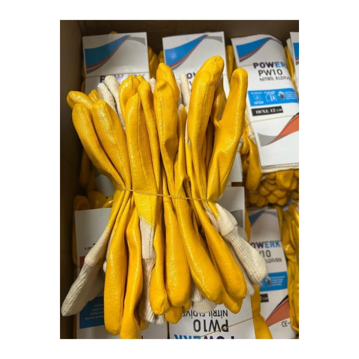 Powerk Pw10 Nitril Eldiven (12Lİ)