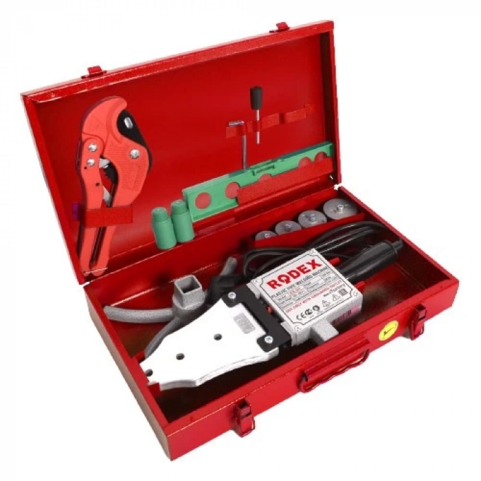 Rodex PPR Boru Kaynak Makinesi Klasik Set 20-40 MM Paftalı 1500W