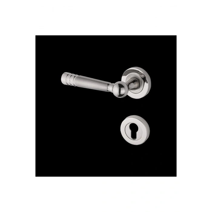 Osmanlı Rozetli Yale Kapı Kolu 1 Takım