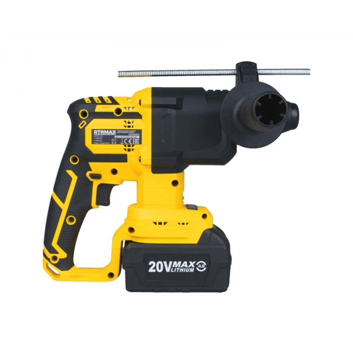 Rtrmax Akülü Pnömatik Kırıcı-Delici Kömürsüz 1.8J 20MM 2x4 Ah AKÜ RTRMAX S-LION RTS5040