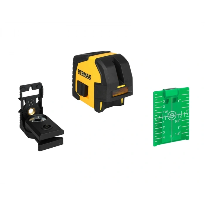 Rtrmax Rtrmax Rtm050 Profesyonel Yatay Ve Dikey 3 Noktalı Yeşil Lazer Şakül