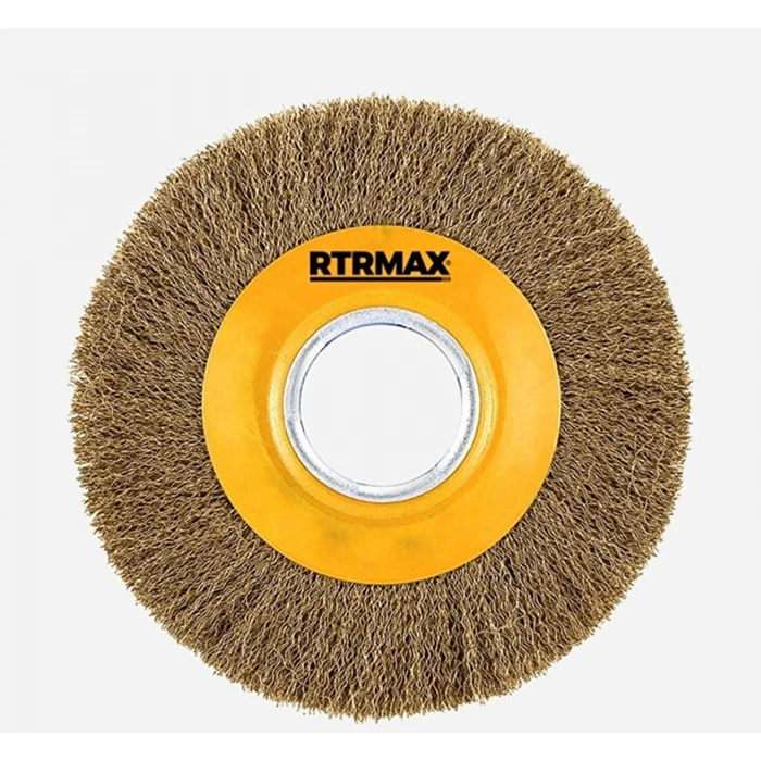 Rtrmax Saçaklı Daire Tel Fırça 175 mm Rtrmax RH23175