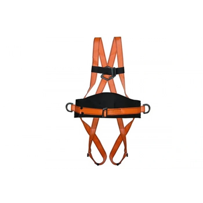 SafeSet Emniyet Kemeri Paraşütçü Tipi Bel Destekli Karabinalı Lanyard