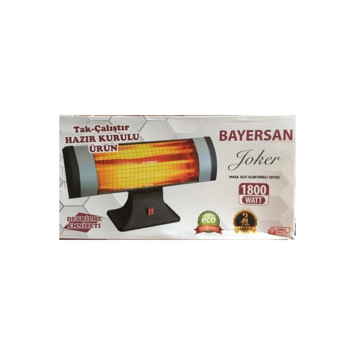 BayerSan Masaaltı Isıtıcı 1800w 3 Çubuklu Joker