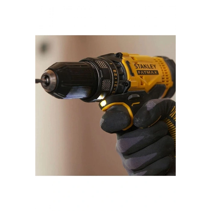 Stanley SCD700D2K 18V 2.0Ah Li-Ion Çift Akülü Matkap