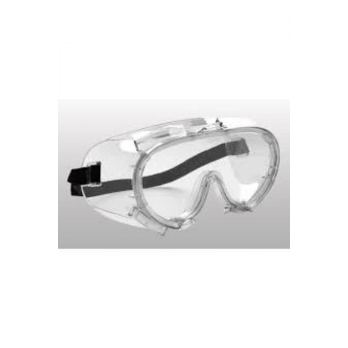 Viola Valente Şeffaf Tam Koruyucu Laboratuvar Gözlüğü (Asit Duman Gözlüğü)