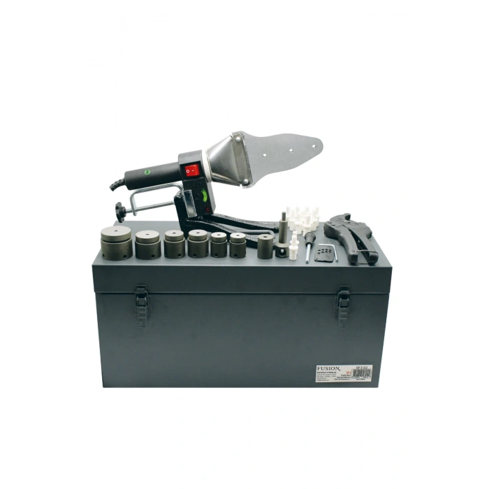 Fusion Sf3-S2 12 Parça 700w Pprc Plastik Boru Kaynak Makinesi Set BÜYÜK ÇANTALI