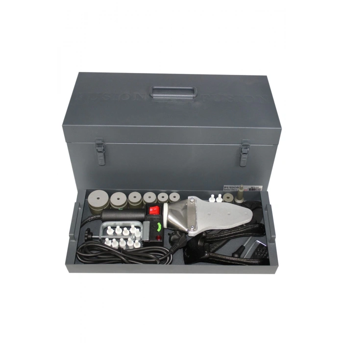 Fusion Sf3-S2 12 Parça 700w Pprc Plastik Boru Kaynak Makinesi Set BÜYÜK ÇANTALI