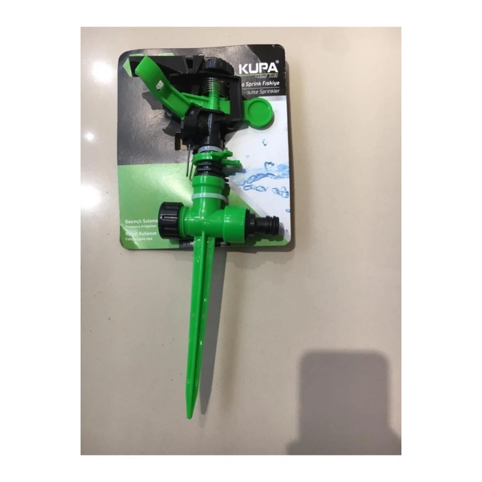 Kupa Turbo Sprink Fiskiye 3 Çıkışlı Bahçe Sulama Aparatı