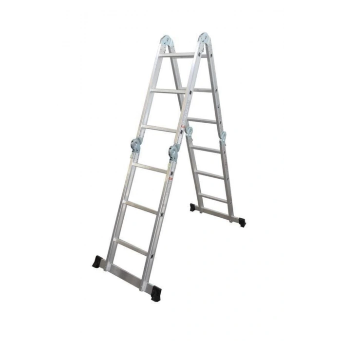 Saraylı Çok Amaçlı Fonksiyel Aluminyum Akrobat Merdiven 4x3 Basamaklı 350 Cm