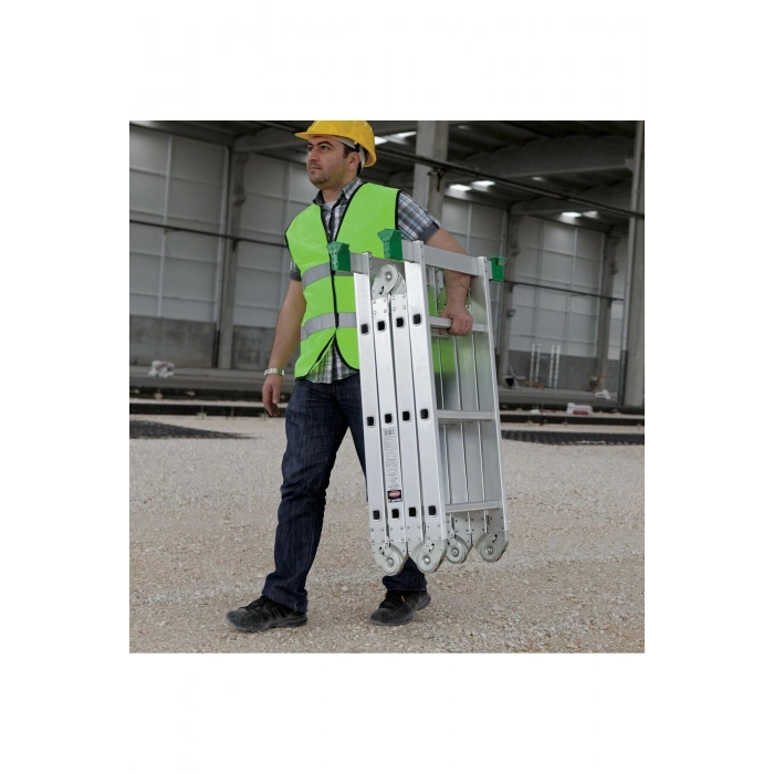 Saraylı Çok Amaçlı Fonksiyel Aluminyum Akrobat Merdiven 4x5 Basamaklı 560 Cm