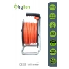 Bylıon Makaralı Uzatma Kablosu 3*1.5mm² 20 Mt. Turuncu Kablo - Işıklı