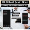 Üst Düzey İş Tercümanı WiFi Gerektirmez ChatGPT AI Ses Resim Çevirme Özelliği 138+ Dil Çeviri