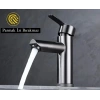 Ev Banyo Lavabo Batarya Paslanmaz Çelik Tek Kollu Sıcak Soğuk Ayarlı Modern