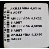 MULTİPACK MATKAP UÇLU VİDA SETİ (AKILLI VİDA)