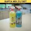 Supta Mix 2li Set Çok Amaçlı ve Mutfak Banyo Temizlik Bir Arada