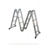 Saraylı Çok Amaçlı Fonksiyel Aluminyum Akrobat Merdiven 4x4 Basamaklı 450 Cm