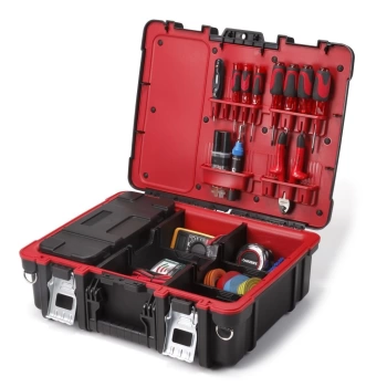 RTRMAX - RCM022 - METAL GRIPPED PLASTIC TOOL BOX 22