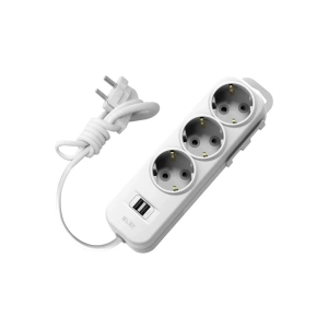 ELBİ 3lü Usb Li Çocuk Korumalı Topraklı Grup Priz 2 m