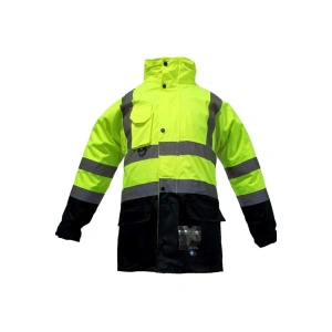 Junior Jn1003 5in1 Yüksek Görünürlüklü Içi Çıkmalı Oxford Parka