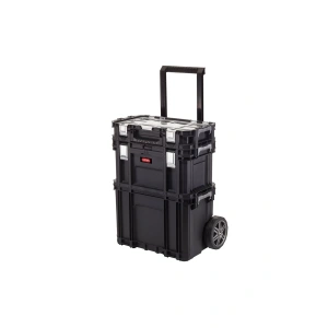 Keter 17203038 Connect Smart Rolling Organizerli 3 Katlı Tekerlekli Takım Çantası