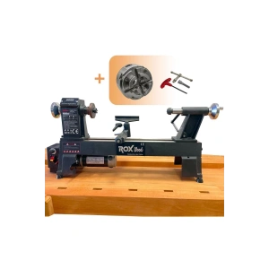 Rox Wood 0179 Devir Ayarlı Ahşap Torna Makinası 750 Watt