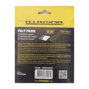 Rtrmax Mobilya Keçesi Sandalye Keçesi