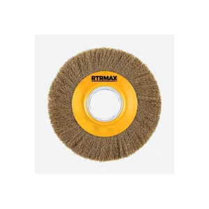 Rtrmax Rh23200 Saçaklı Daire Tel Fırça 200 mm