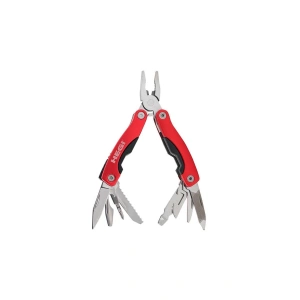 Hegi 818100031 Çok Fonksiyonlu Paslanmaz Çelik Mini Pense - Kırmızı