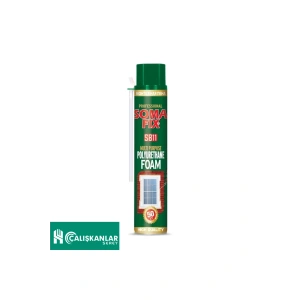 Somafix 750 ml 850 gr Poliüretan Köpük Pipetli Tam Gramajlı Pu Köpük Çelik Kapı Pencere Montaj