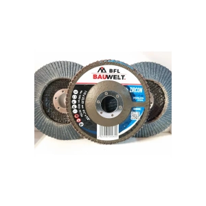 BAUWELT ÇAP115 Z040 FLAP DİSK ZIMPARA İNOX 5Lİ PAKET