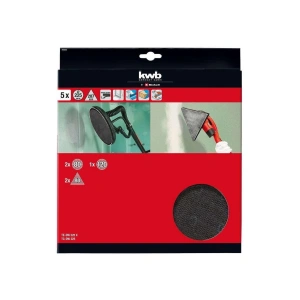 Kwb 491005 Duvar Zımpara Kağıdı 225 MM 5li Paket