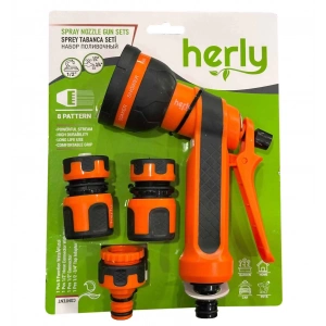 Herly HL2201 Sulama Sprey Tabanca Seti 8 Fonksiyonlu