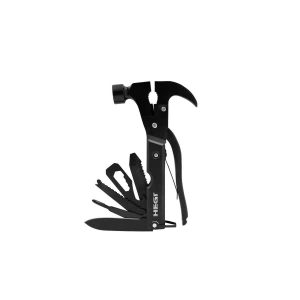 Hegi 818100010 Çok Fonksiyonlu Paslanmaz Çekiç/keser - Siyah