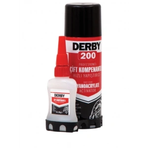 Derby 200ml MDF Hızlı Yapıştırıcı Seti