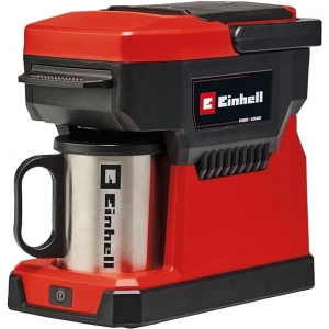 Einhell TE-CF 18 Li-Solo Power X-Change akülü kahve makinesi (18 V, 240 ml su kabı, filtre kahve ve kahve pedleri için, taşıma sapı, kapaklı kahve fincanı dahil, pilsiz)