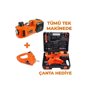 Elektrikli Hidrolik Kriko Hava Pompası Bijon Anahtarı