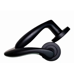 Eylül Rozetli Siyah Yale Kapı Kolu 1 Takım