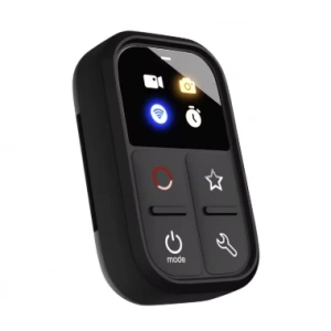 GoPro Hero için kablosuz Akıllı Uzaktan Kumanda 12/11/10/9/8/Max LED Renkli Ekran Pil 50 M Kontrol Bilek Kayışı USB kablosu