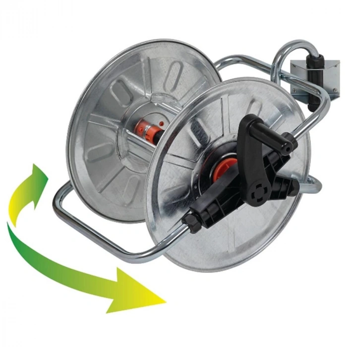 AGRATİ 130 HAREKETLİ HORTUM MAKARASI KROM METAL (50mt-1/2)