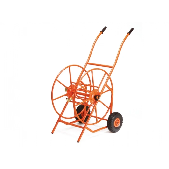 AGRATİ 415 PROFESYONEL HORTUM MAKARASI METAL TEKERLİ (100mt-1)