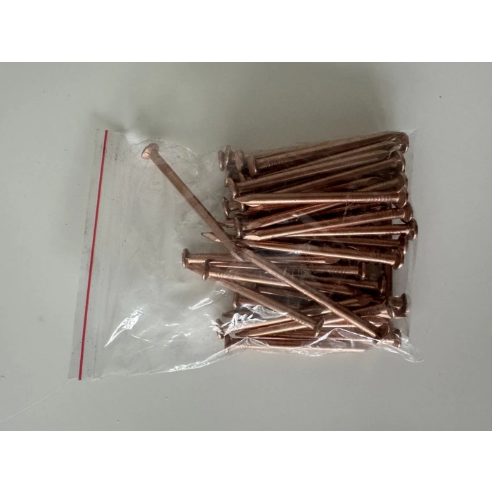 BAKIR ÇİVİ 6CM (50 ADET)