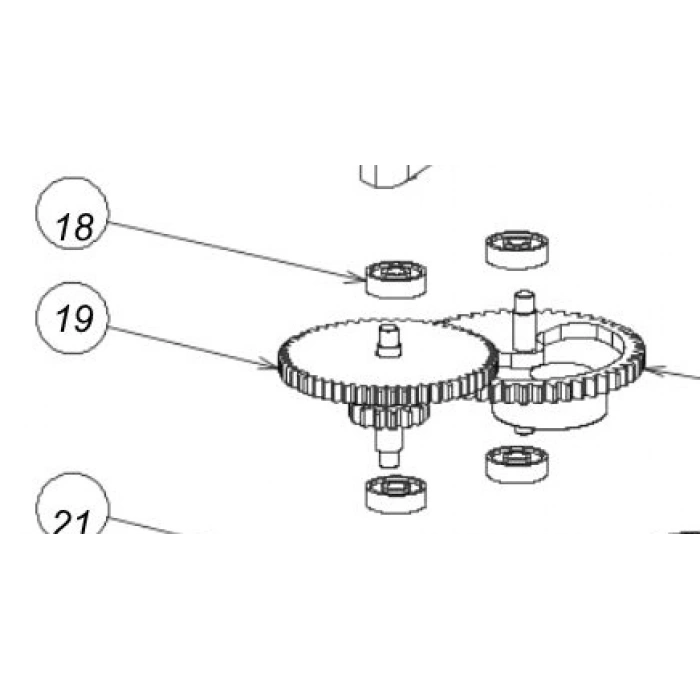 HFS VOLT DİŞLİ RULMANI