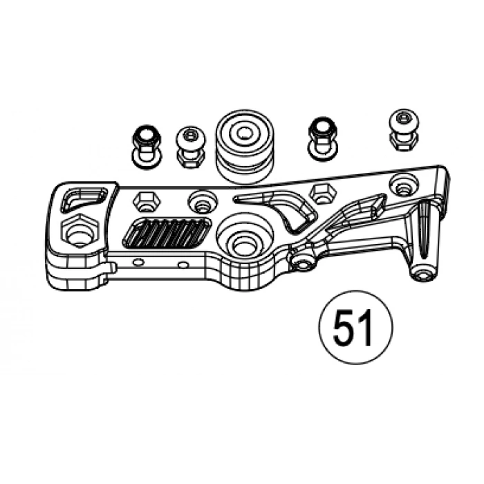 HFS VOLT TEKLİ TARAK SETİ